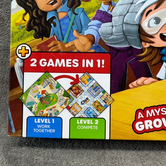 Clue Junior Board Game Ages‎ 4+ Double Sided Gameboard 2 Games in 1 Hasbro - Picture 3 of 11